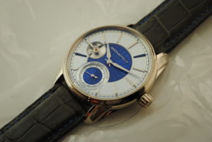 Grönefeld Remontoire Guilloche and enamel