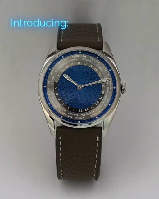 @strehlerwatches 🇨🇭 Introducing SÄNTIS , named for the preeminent alpine peak of the area, a new manufacture World Time by the team in the Uhrteil workshop! Powered by the manufacture SA-20 automatic calibre, hand finished with gold rotor balance and mass. 40mm meticulously crafted stainless steel case with sapphire caseback. Säntis will be a chance for clients to wield a color wand…we’re offering the chance to really choose what you like to make your own statement on the world. @martinpulli 🇺🇸 we’re just getting started!🌎